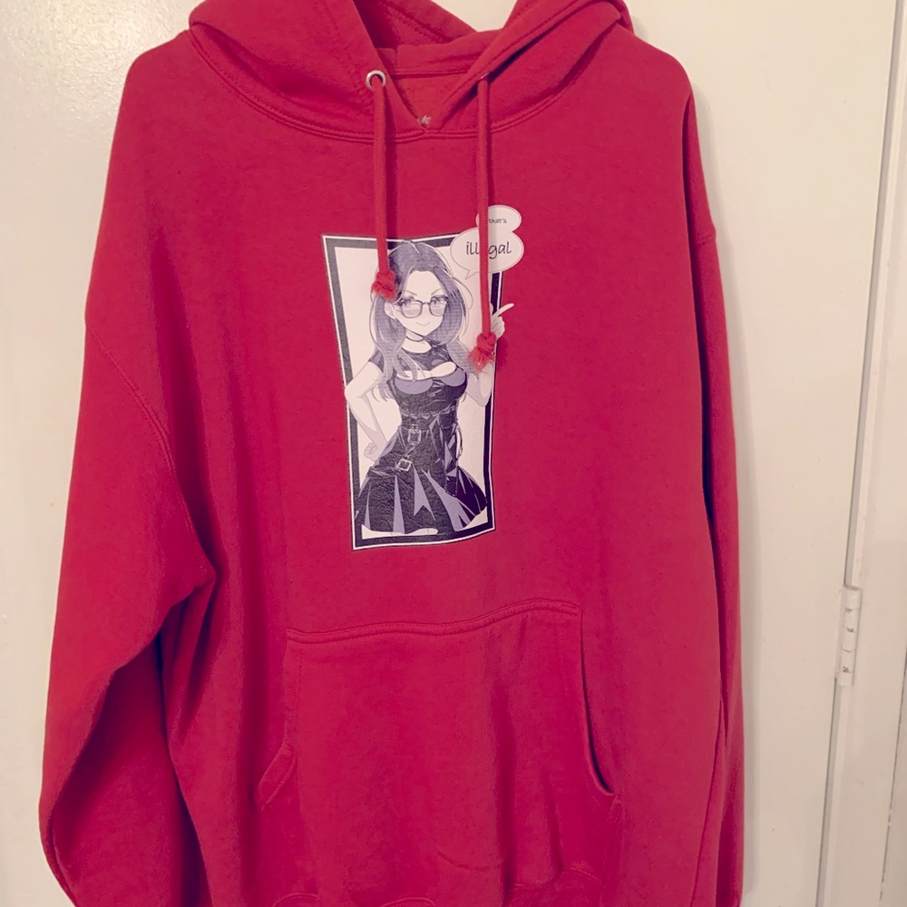 Sssniperwolf “That’s illegal” sweatshirt